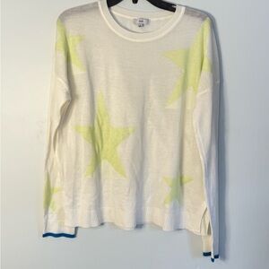 Fate women’s size large star detail sweater